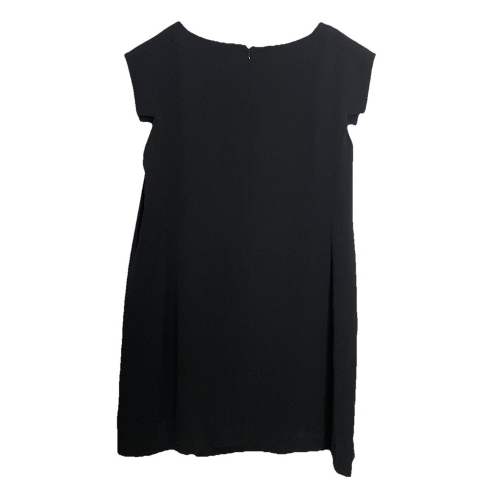 M.M.Lafleur Womens Black Crepe The Sarah Dress Size 2X Work Career‎ Minimalistic - Picture 2 of 6